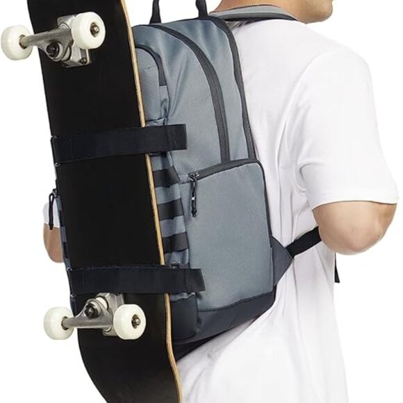 Skateboard Cool Gray Backpack - Picture 7 of 10